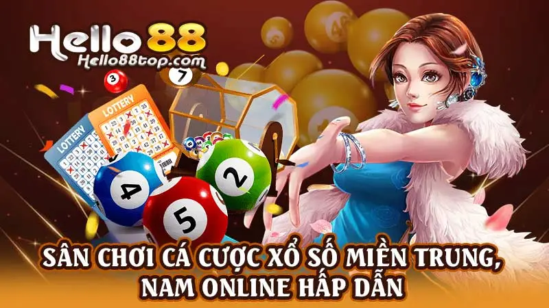 Sân chơi cá cược xổ số miền Trung, Nam online hấp dẫn